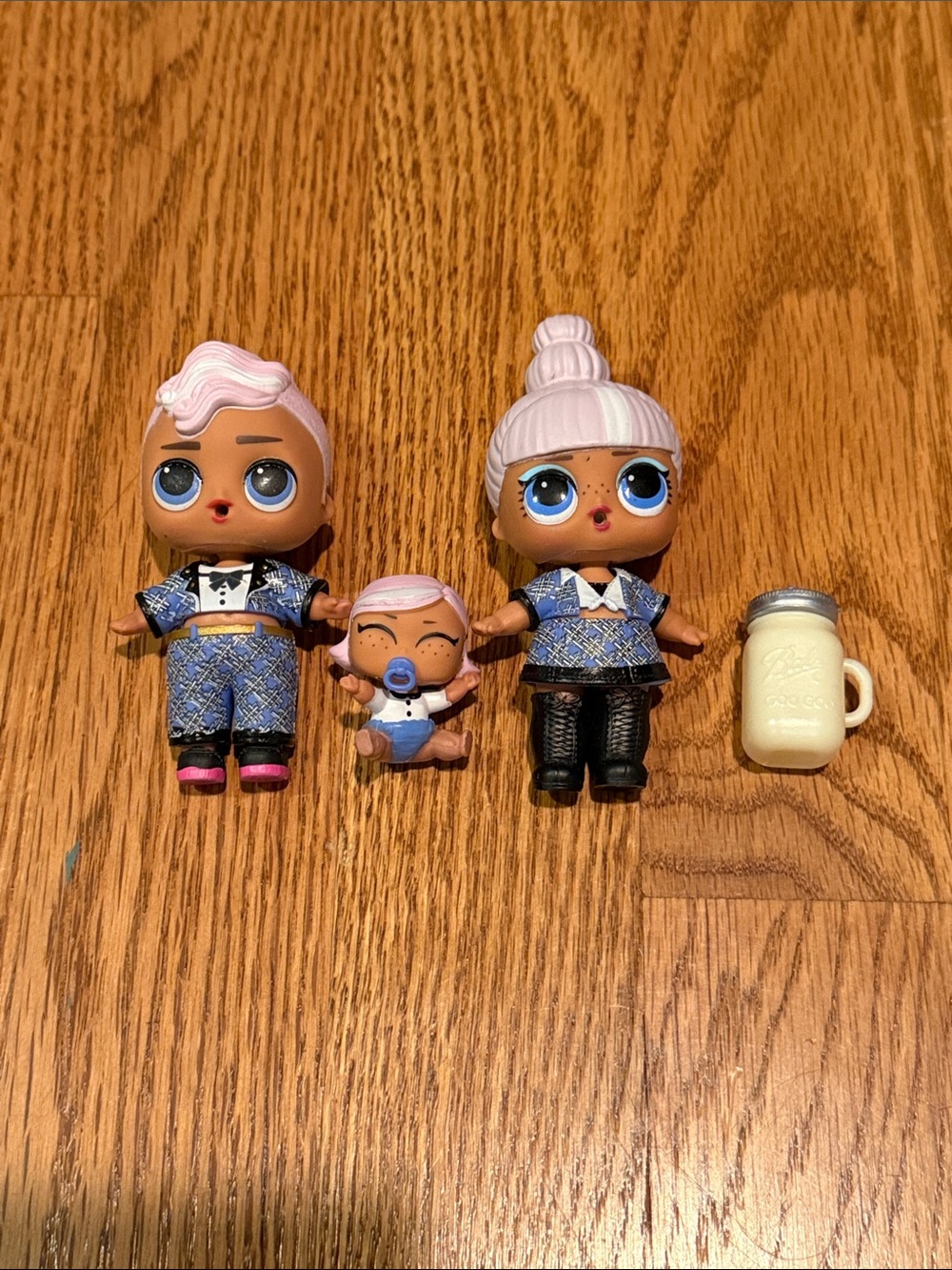 L.O.L. Surprise! Doll Trio with Pink Hair and Blue Eyes
